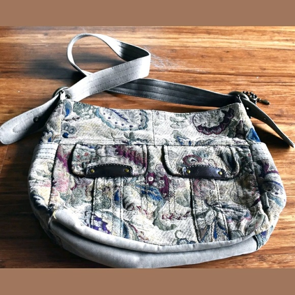 Fossil Handbags - Fossil Floral Tapestry Purse Vintage Inspired Bag
